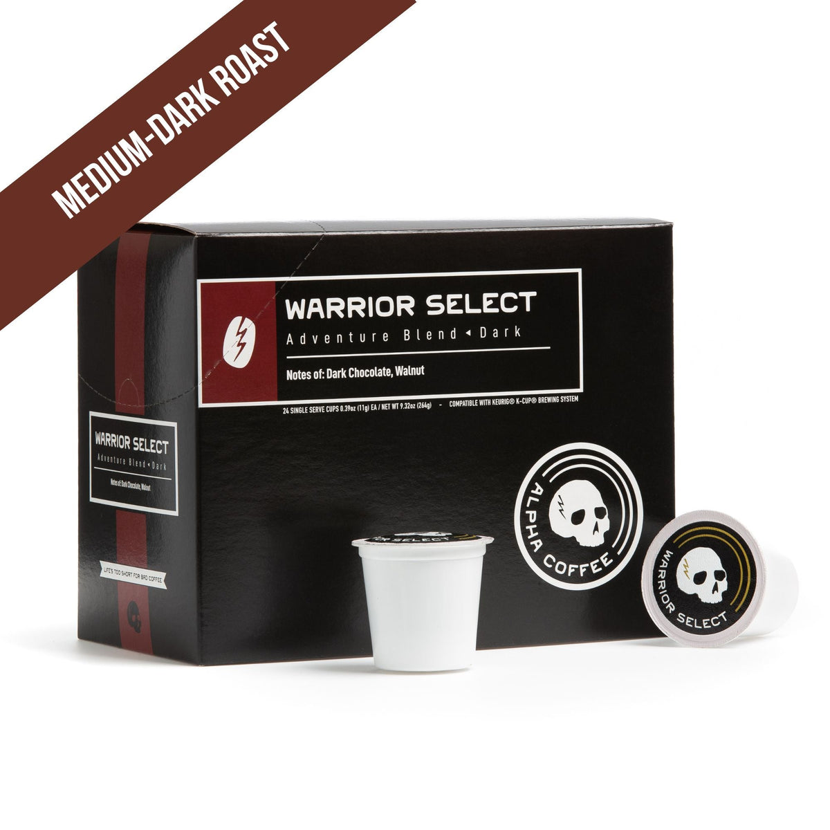 K-Cups Warrior Select Adventure Blend Coffee 24ct – Alpha Coffee