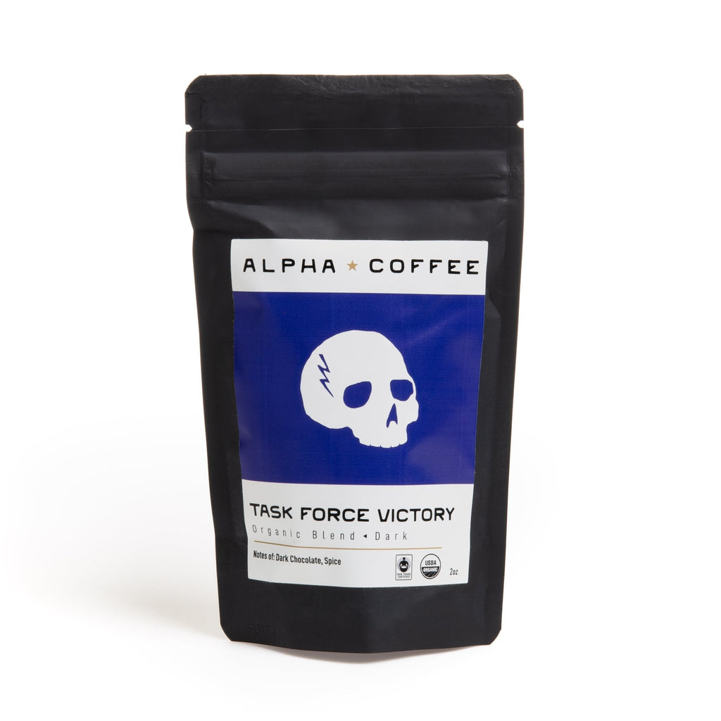 Task Force Victory - Organic Blend - 2oz Sample Pack - Alpha Coffee