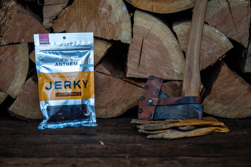 Anthem Snacks: Premium Beef Jerky - Sweet Heat - Alpha Coffee