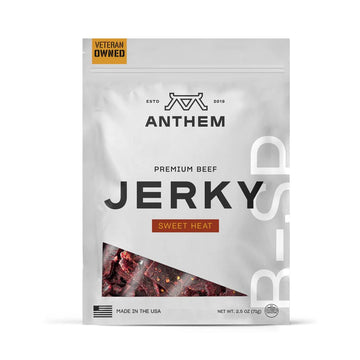 Anthem Snacks: Premium Beef Jerky - Sweet Heat - Alpha Coffee