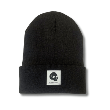 OG Beanie - Black - Alpha Coffee