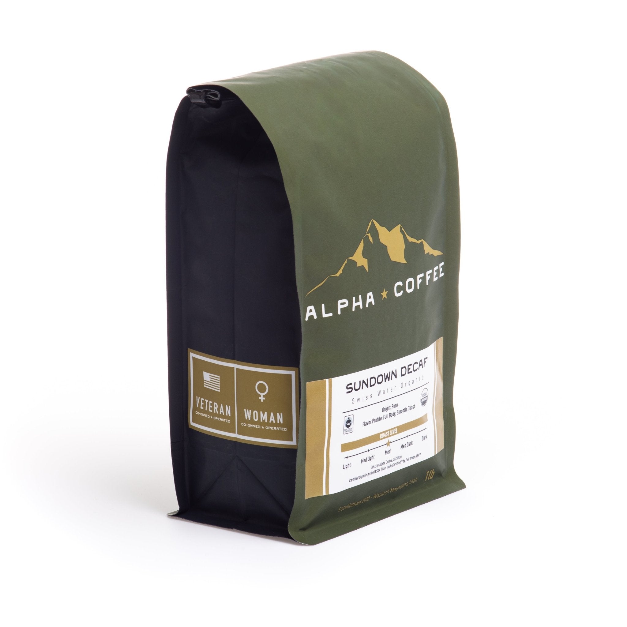Sundown Decaf Coffee | Swiss Water Decaf | Alpha Coffee