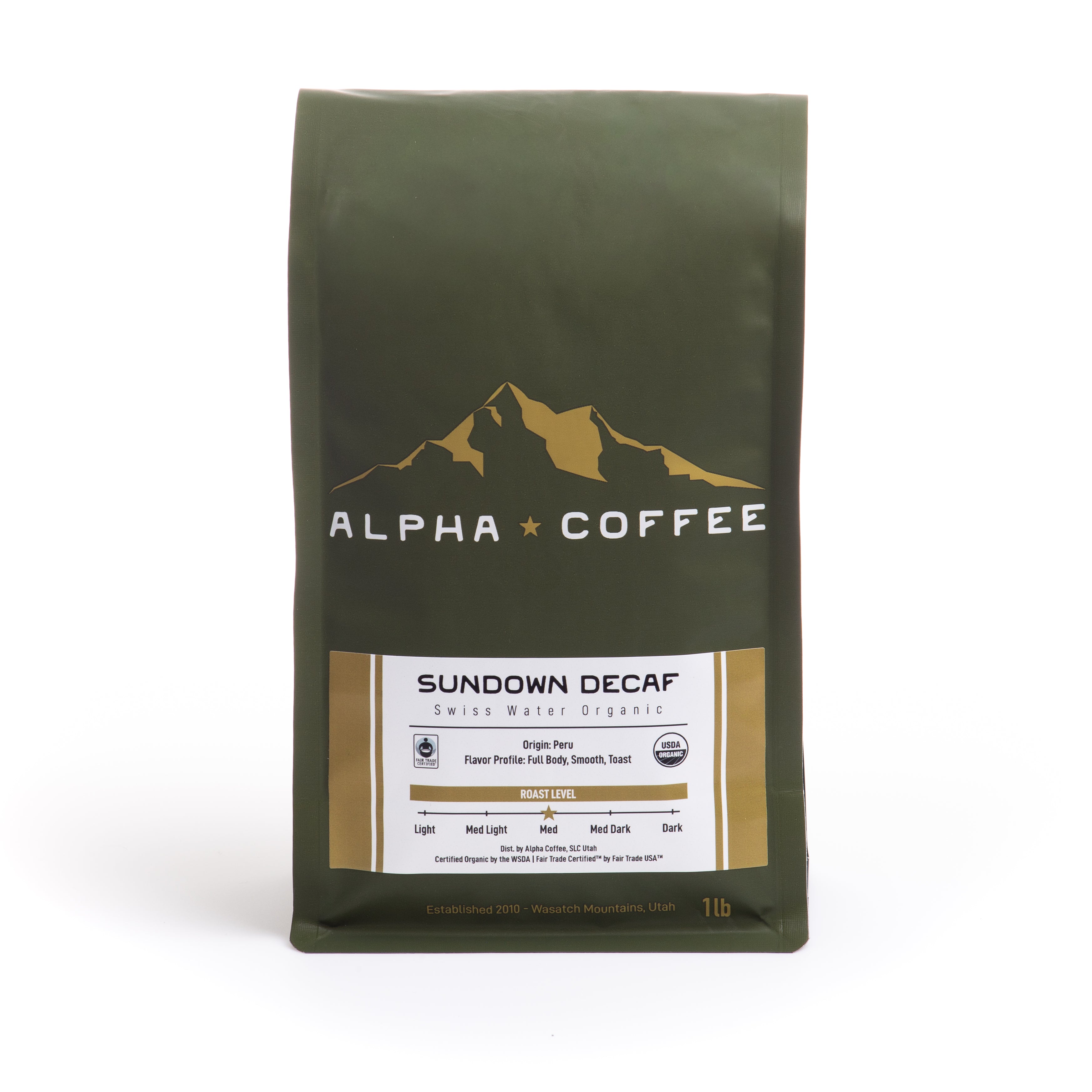 Sundown Decaf Coffee | Swiss Water Decaf | Alpha Coffee