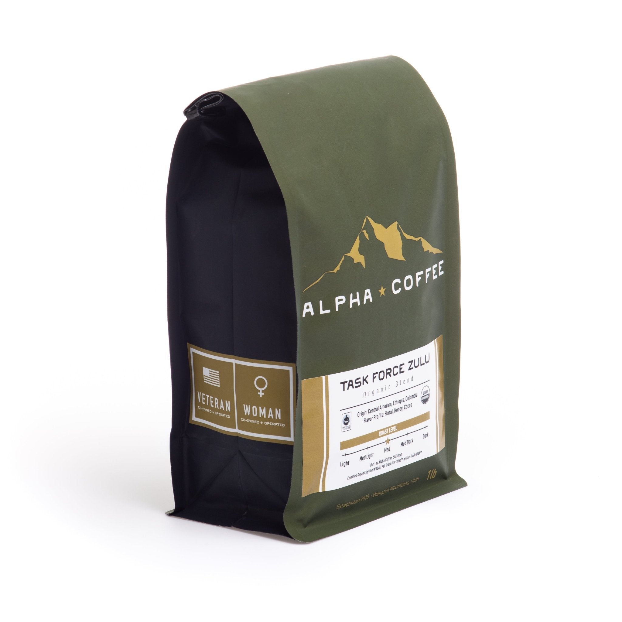 Task Force Zulu | Fair-Trade & Organic | Alpha Coffee