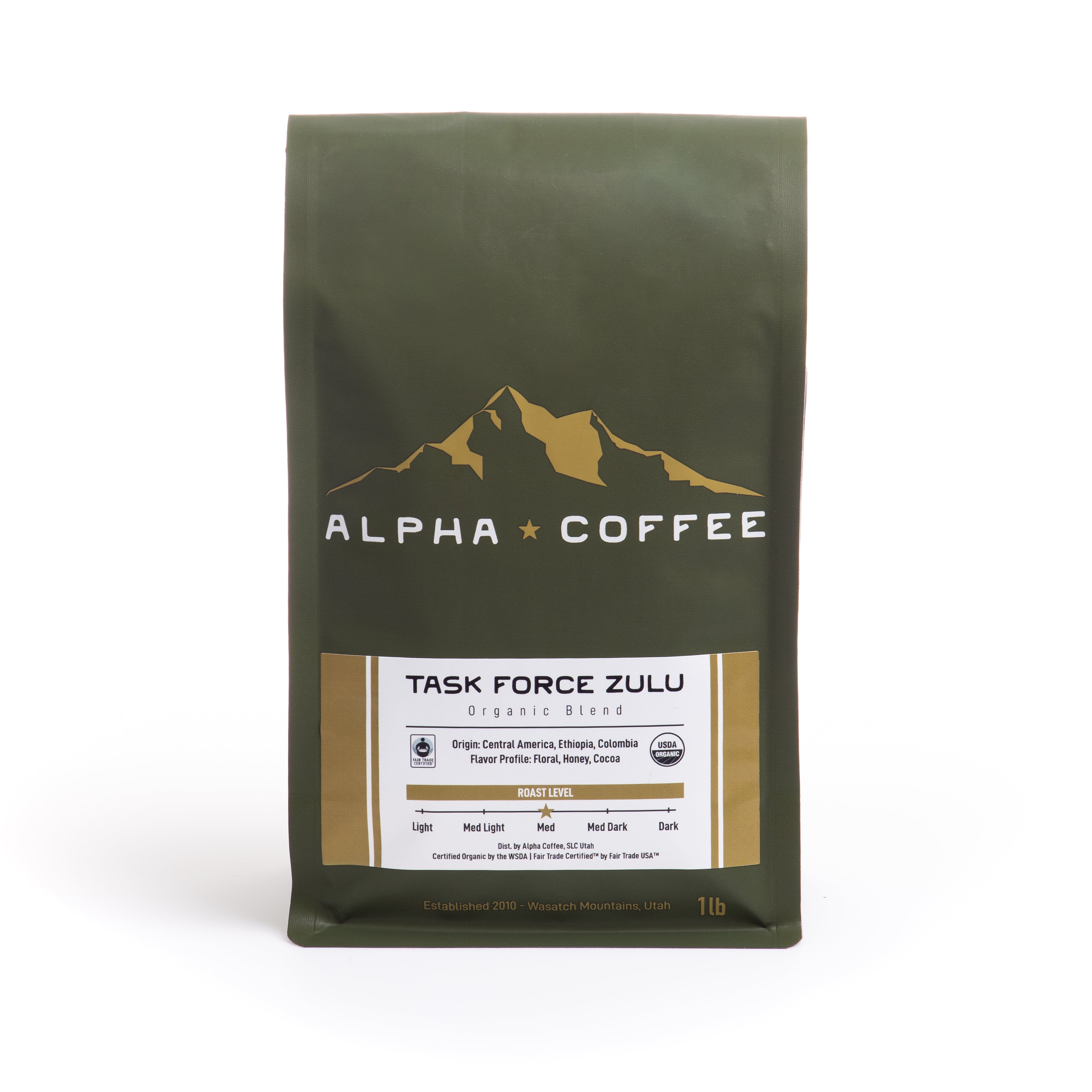 Task Force Zulu | Fair-Trade & Organic | Alpha Coffee
