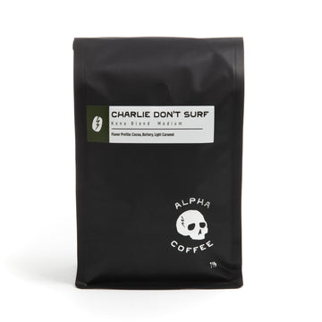 Charlie Don't Surf - Kona Blend Coffee - 16 oz (WS) - Alpha Coffee