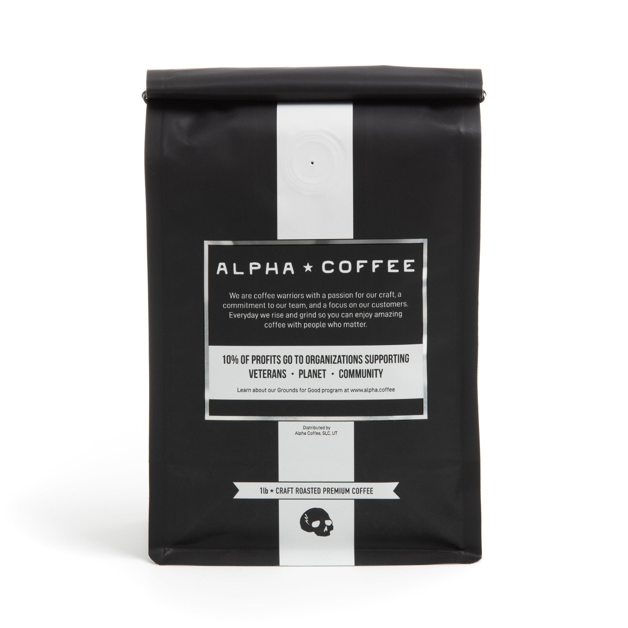 Double Barrel Black Coffee | Dark Roast Blend | Alpha Coffee