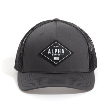 Ranger Trucker Hat - Charcoal - Alpha Coffee