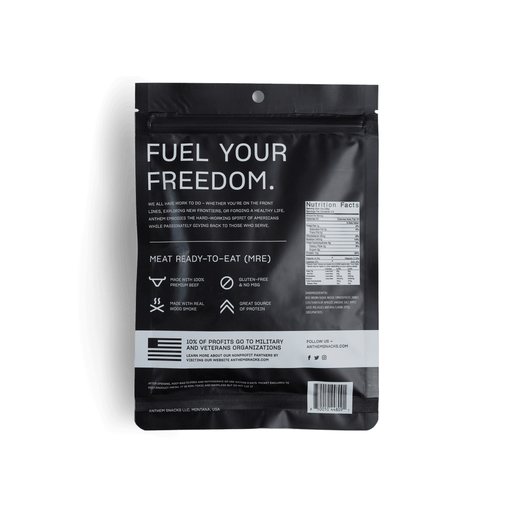 Anthem Snacks: Premium Beef Jerky - Smoked Honey – Alpha Coffee