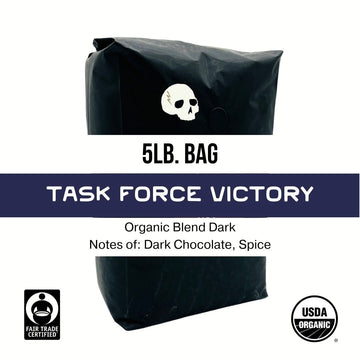 Task Force Victory - Organic Blend - 5lb - Alpha Coffee