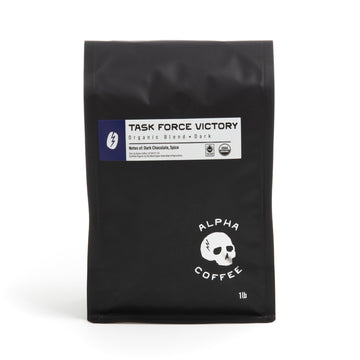 Task Force Victory - Organic Blend Coffee - 16 oz (WS) - Alpha Coffee