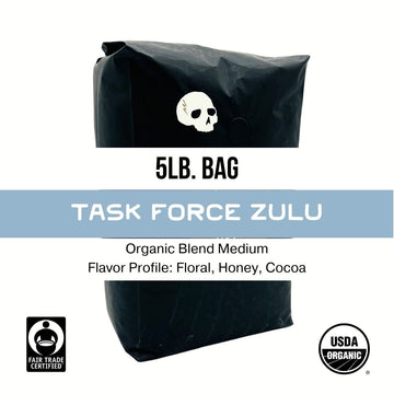 Task Force Zulu - Organic Blend - 5lb - Alpha Coffee