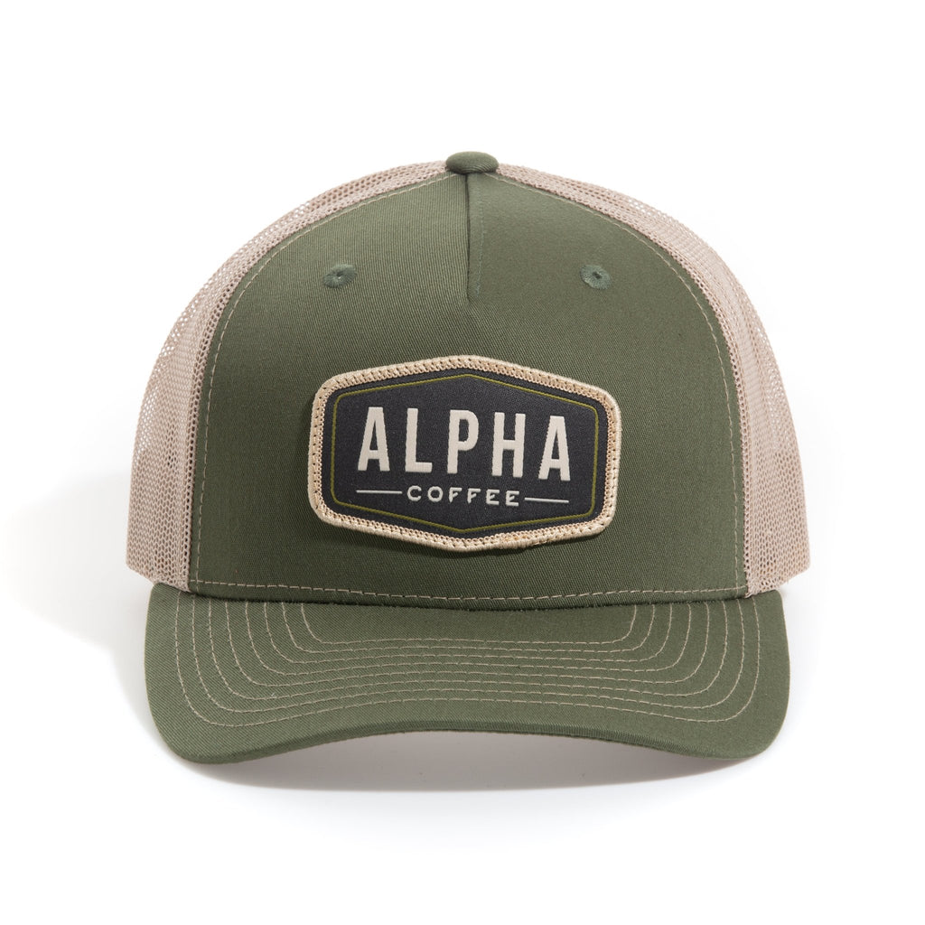 Wasatch Trucker Hat - Alpha Coffee