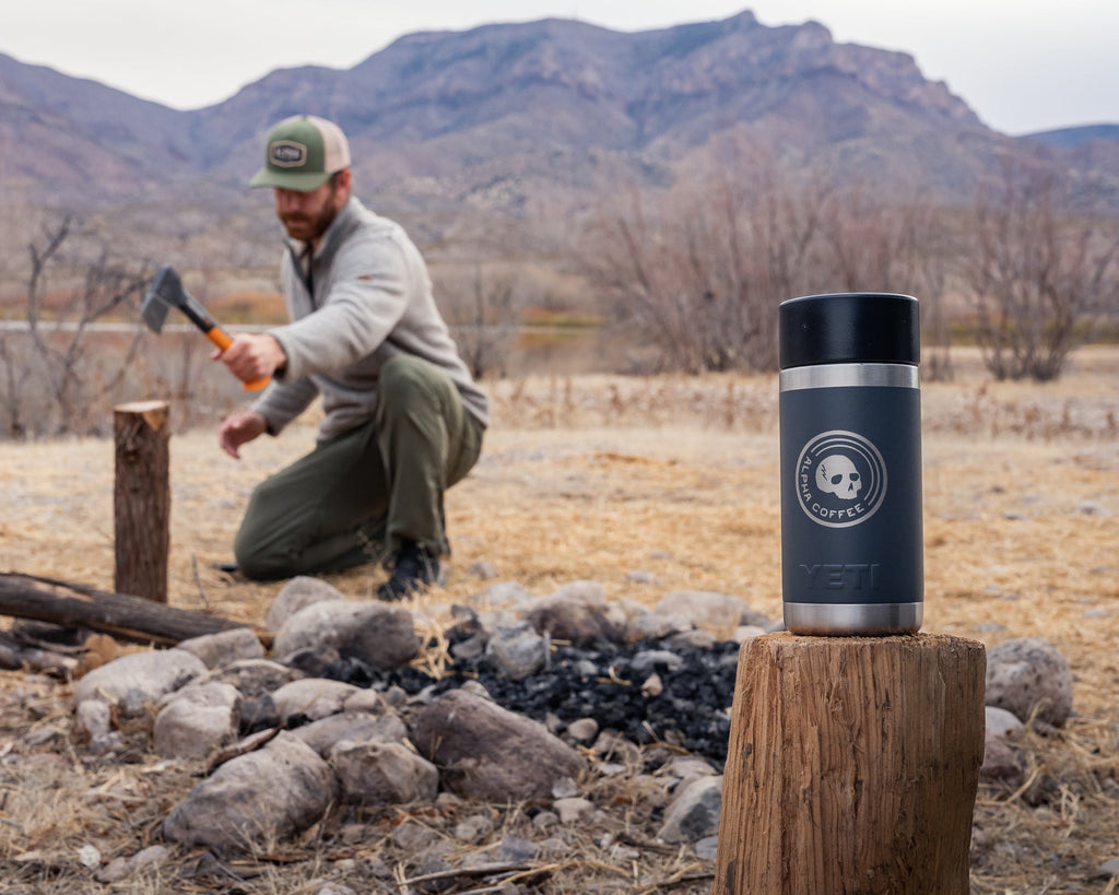 Yeti Rambler 12oz Hotshot Bottle Alpha Coffee